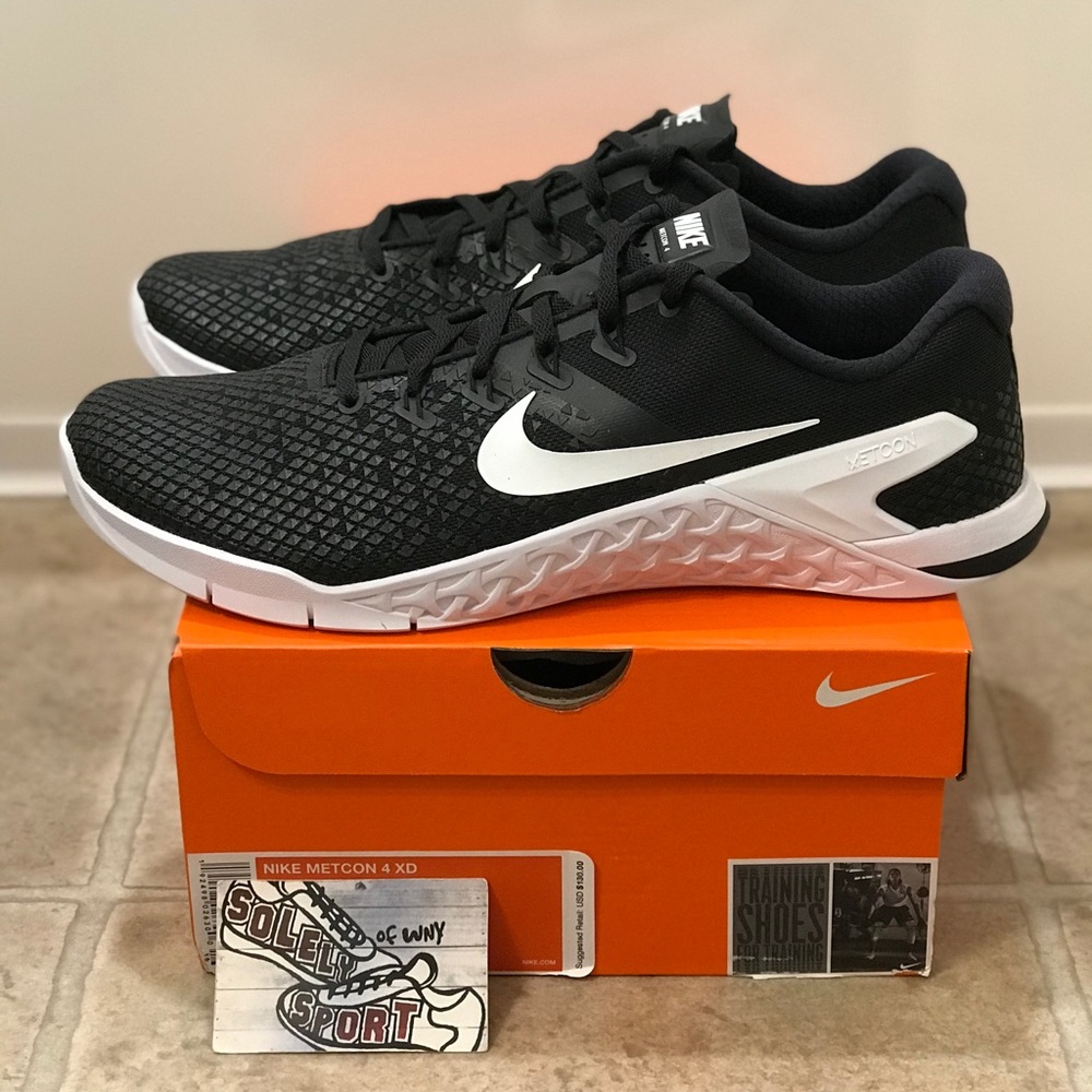 NEW Nike Metcon 4 XD Crossfit Weightlifting Black - Picture 8 of 8